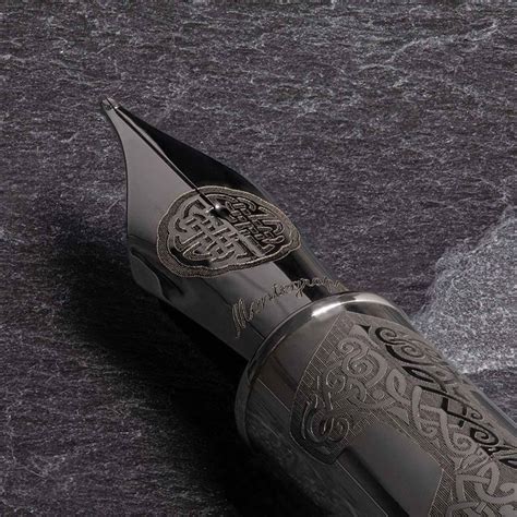 Montegrappa Viking Limited Edition Fountain Pen, Silver - 18K Gold Nib ...