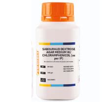 Buy SABOURAUD DEXTROSE AGAR MEDIUM W/ CHLORAMPHENICOL , 500 gm TM1813 ...