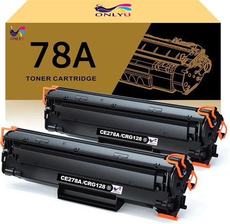 ONLYU 78A Toner Cartridge - Black, 2-Pack - India | Ubuy