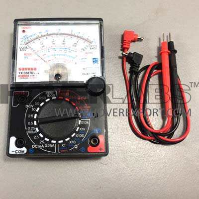 Analog Multimeter with Label 的图像结果