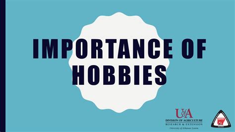 PPT - Discovering the Importance of Hobbies: Enhance Your Life and Well-Being PowerPoint ...