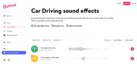Rev Up Your Projects: The Ultimate Guide to Car Sound Effects