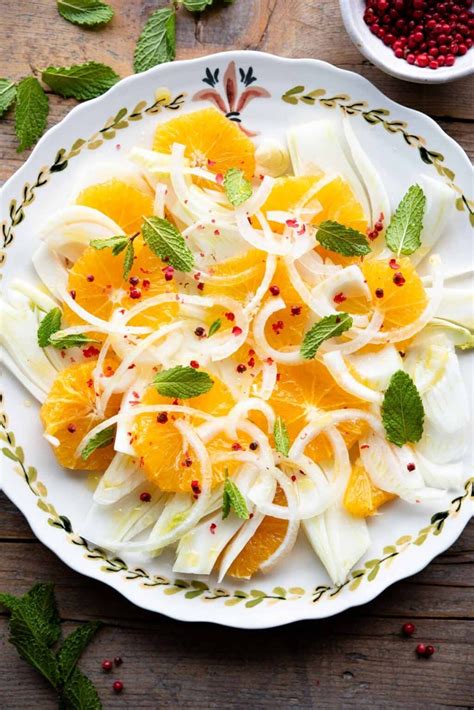 Sicilian Fennel and Orange Salad - Inside The Rustic Kitchen
