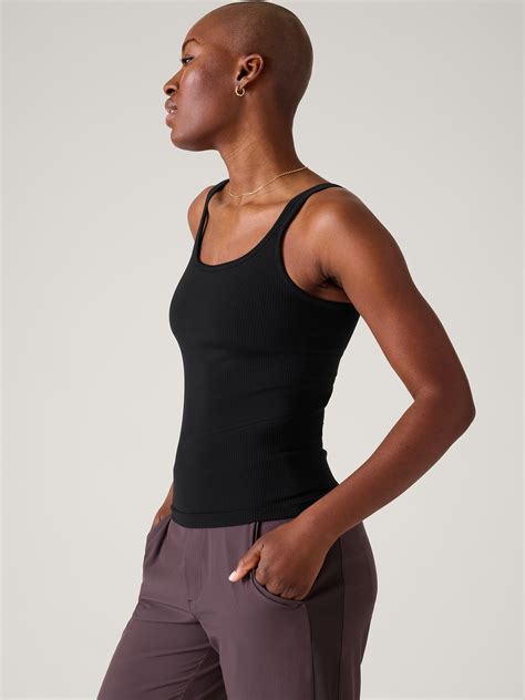 Renew Seamless Thin Strap Built-In Bra Tank | Athleta
