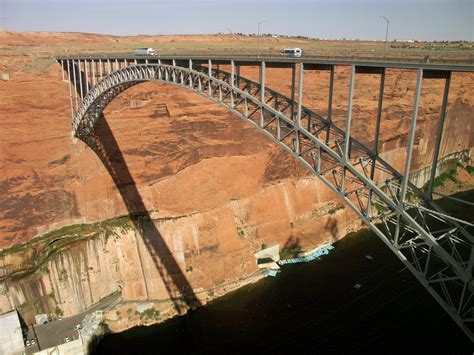 Glen Canyon Dam Bridge - HighestBridges.com