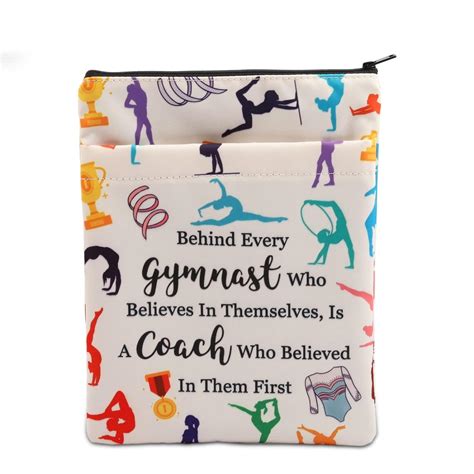 Gymnast Coach Book Sleeve Coaching Book Cover Gym Book Cover Gymnastics ...