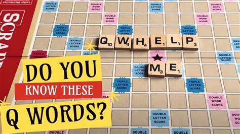 💭 My favorite Scrabble words starting with Q - YouTube