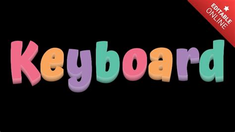 Keyboard Lettering 的图像结果