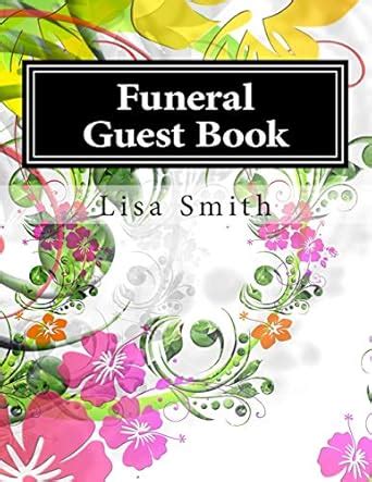 Funeral Guest Book: 100 Pages, Large Print, 900 Signature and Note ...