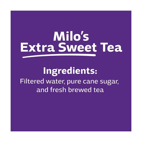 Buy Milo's Extra Sweet Iced Tea Gallons, Fresh Brewed Refrigerated Tea ...