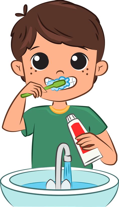 Brush Your Teeth Clipart