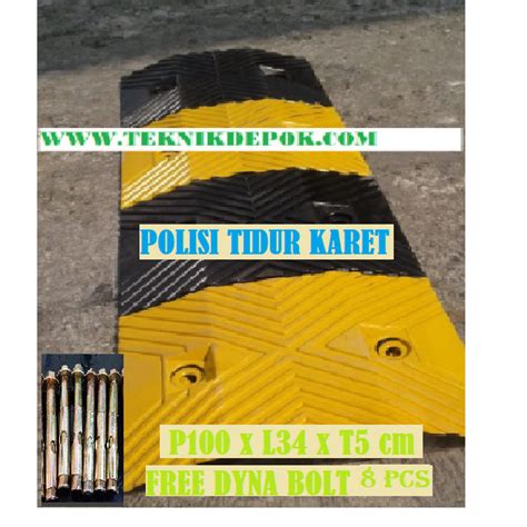 Jual Jeglukan Gundukan Jalan 1 meter Tanggul Karet Depok (gratis ...