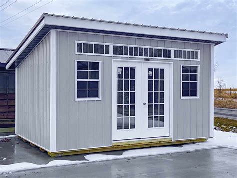 Urban Sheds | Slanted Roof Sheds for Sale | Premier Barns