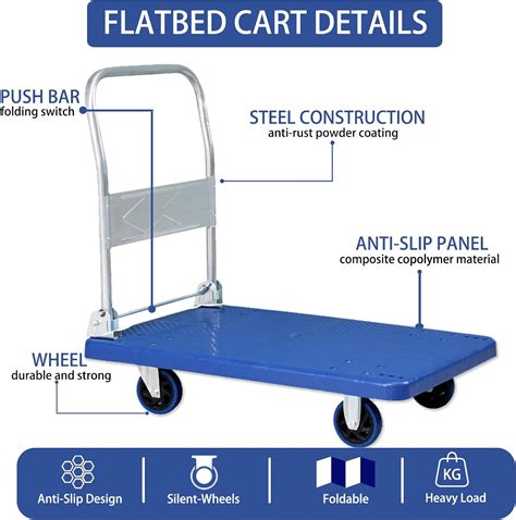 Push Cart Dolly Foldable | Folding Hand Truck Cart India | Ubuy