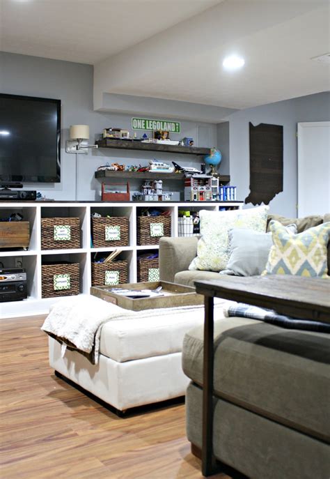 The perfect water resistant basement floors | Thrifty Decor Chick ...