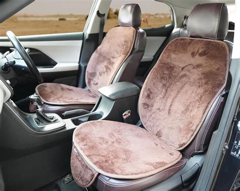 AURAFRESH Car Seat Cover Protector | Fur Material | Ultra Soft for ...