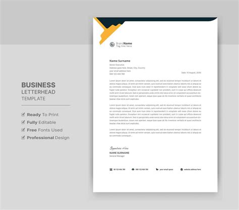 Company Letterhead 的图像结果