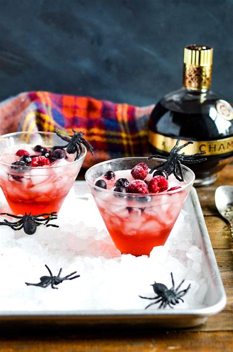 Easy Black Widow Cocktail - My Modern Cookery