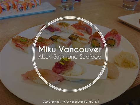 Miku Restaurant | Aburi Sushi and Seafood - Pixevent