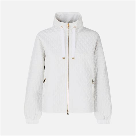 Geox® DIAMOND: Women's brilliant white Quilted Jacket | Geox®