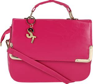 Buy STYLATHON Women Pink Satchel Pink-1 Online @ Best Price in India ...