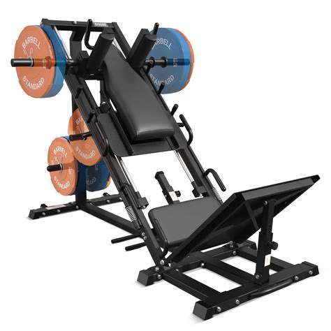 syedee Leg Press Hack Squat Machine, Leg Exercise Machine with Linear Bearing, Lower Body ...