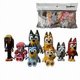 Buy Beyond Basics Bluey Family and Friends 8-Pack Action Figure - 6-8cm ...