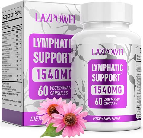 Lymphatic Drainage Supplements, 1540mg Lymph System Sri Lanka | Ubuy