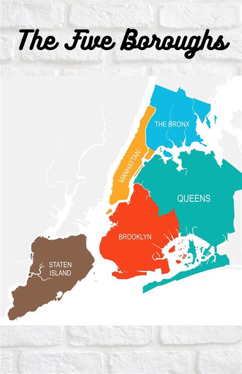 NYC Five Boroughs - Etsy