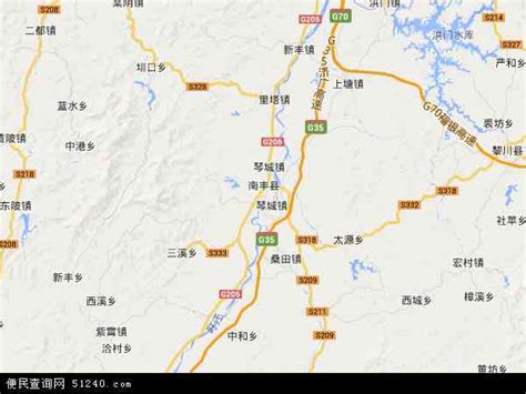 南丰县地图 - 南丰县卫星地图 - 南丰县高清航拍地图