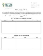 Interview Practice Worksheet 的图像结果