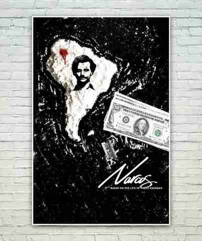 Posterskart Narcos Graphic Art Poster Paper Print - Art & Paintings ...