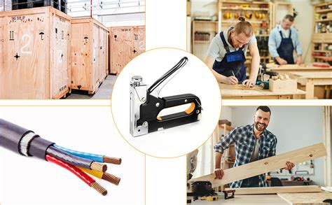 Heavy Duty Staple Gun, 3 in 1 Heavy Duty Stapler Staple Gun with ...