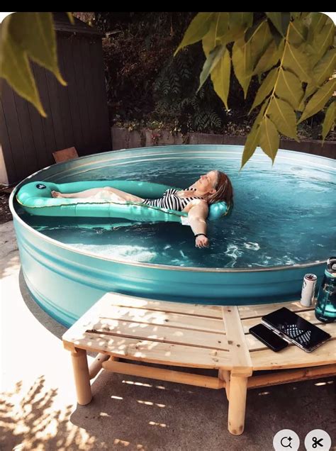 10 ft stock tank pool | Stock tank pool ideas