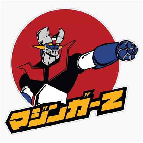 Buy Mazinger Z Vinyl Waterproof Sticker Decal Car Laptop Wall Window ...