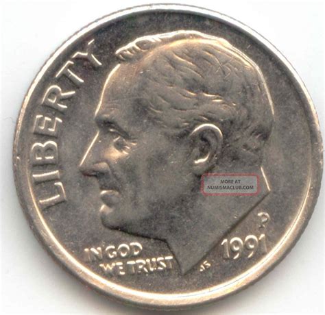 Usa 2006d American Dime 10c Ten Cent Piece Roosevelt 2006 D Exact Coin ...