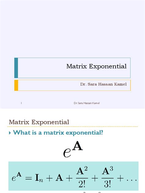 Matrix Exponential 的图像结果