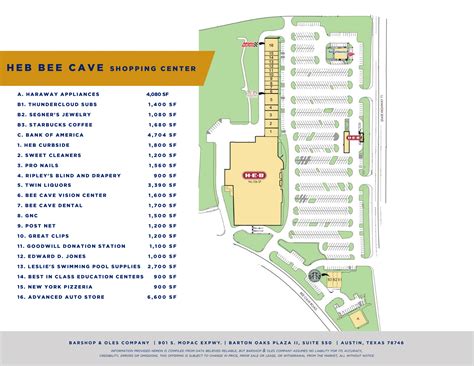 HEB Bee Cave Shopping Center — Current Developments