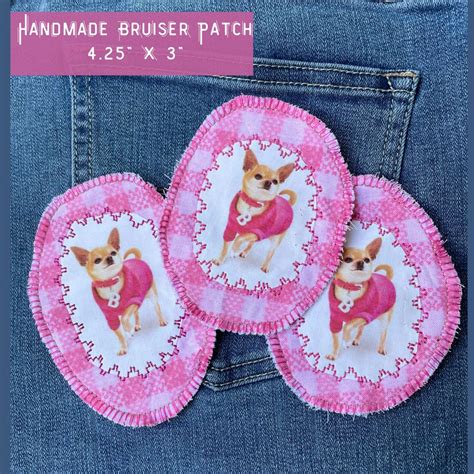 Bruiser Legally Blonde Patch Handmade Elle Woods Dog Patch Sew on ...