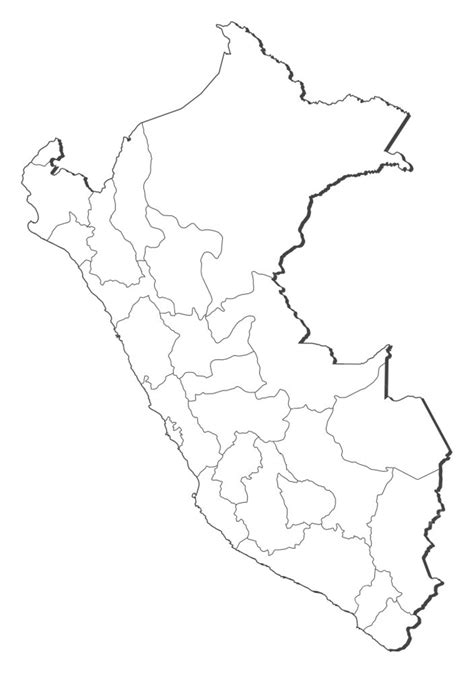 Free Map Of Printable Peru