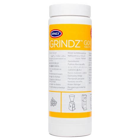 Urnex Grindz Coffee Grinder Cleaning Tablets, Plant-based Ingredients