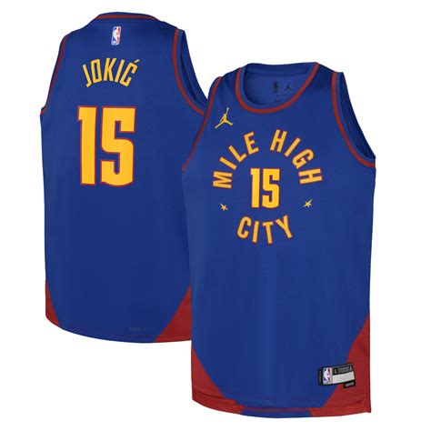 Denver Nuggets Jordan Statement Edition Swingman Jersey 22 - Blue ...