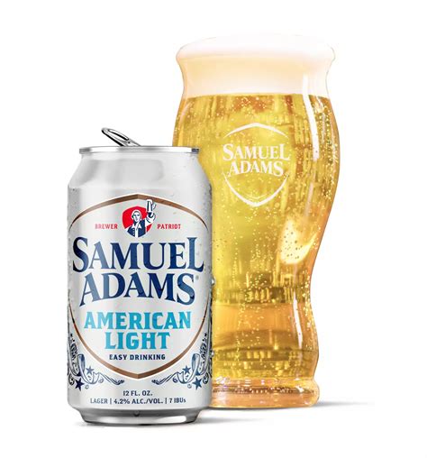 Samuel Adams American Light Lager Craft Beer 6 pk Cans - Shop Beer at H-E-B