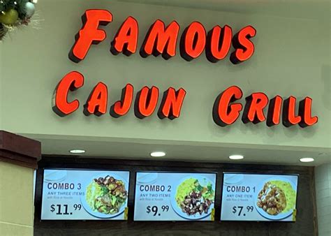 Famous Cajun Grill – Menu – Midland – Midland Menus