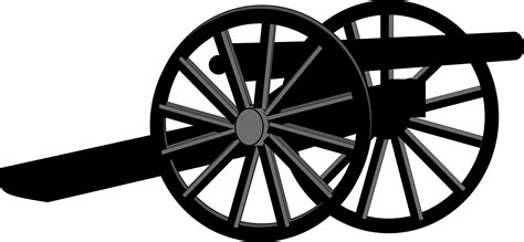 Civil War Cannon Clipart
