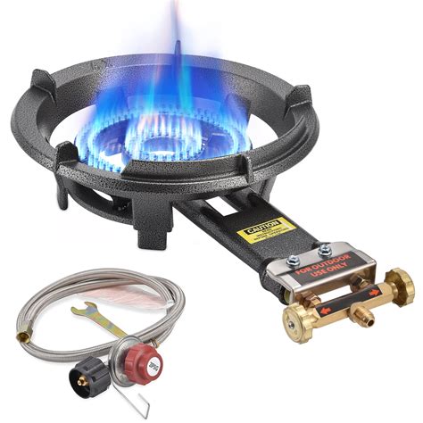 Buy ARC Outdoor Propane Burner Stove, 13" Single Propane Burner, Cast ...