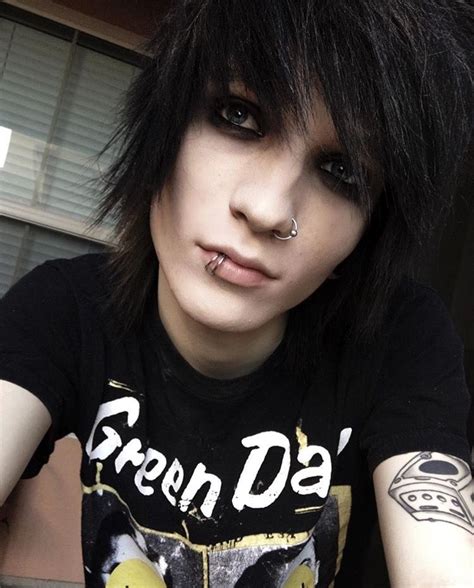 emo makeup guys