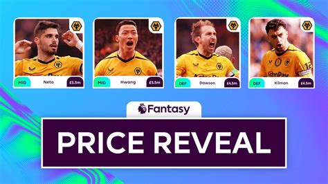 Five Wolves FPL prices confirmed | Features | News | Wolverhampton ...