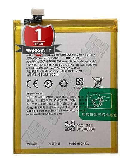 Original BLP631 Battery for Oppo F5, F3, A77 CPH1723 / CPH1727 ...
