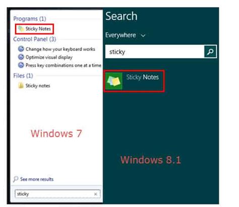 Image result for Searching for Sticky Notes On My Computer